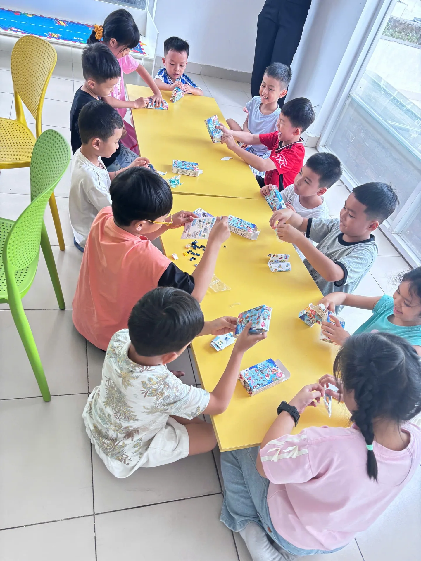Hình ảnh lớp học Robotics tại ConCanCode